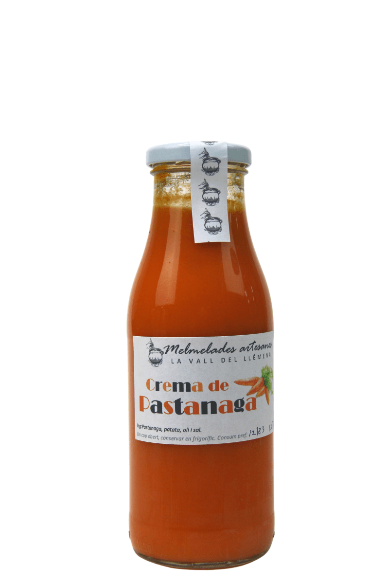 Artisan carrot cream in returnable glass 500 ml - MAVALL