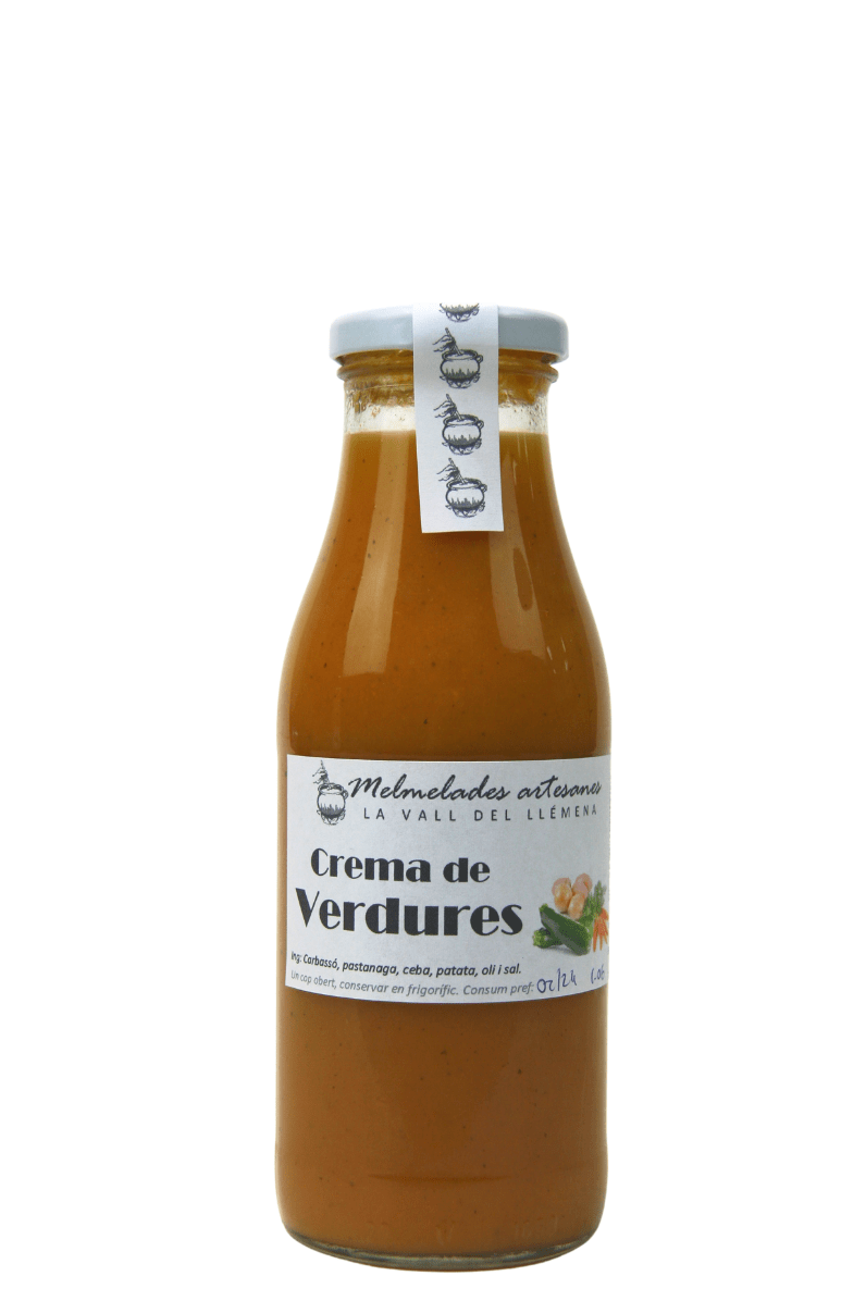 Artisan cream of vegetables in returnable glass 500 ml- MAVALL