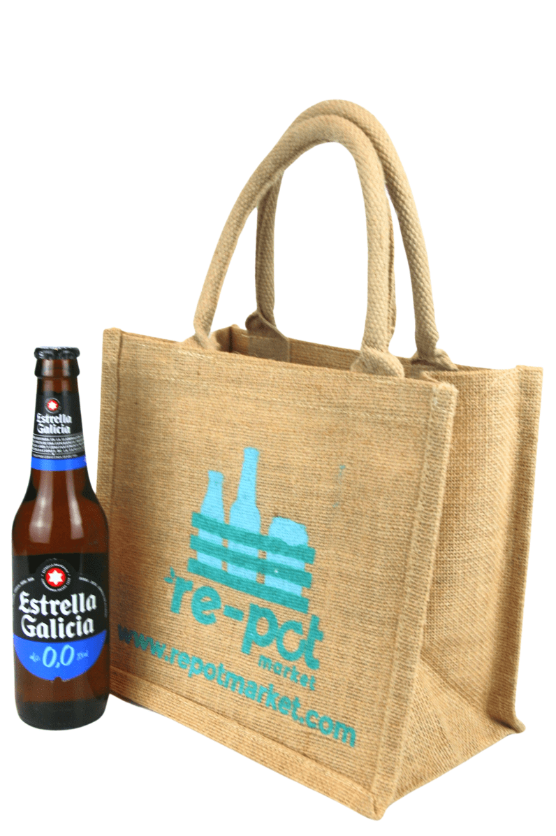 Cerveza Estrella Galicia sin alcohol en vidrio retornable 330 ml - Pack 6 Ud