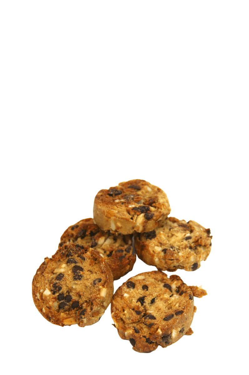 Chickpea biscuit with almond orange raisins and chocolate 350 g