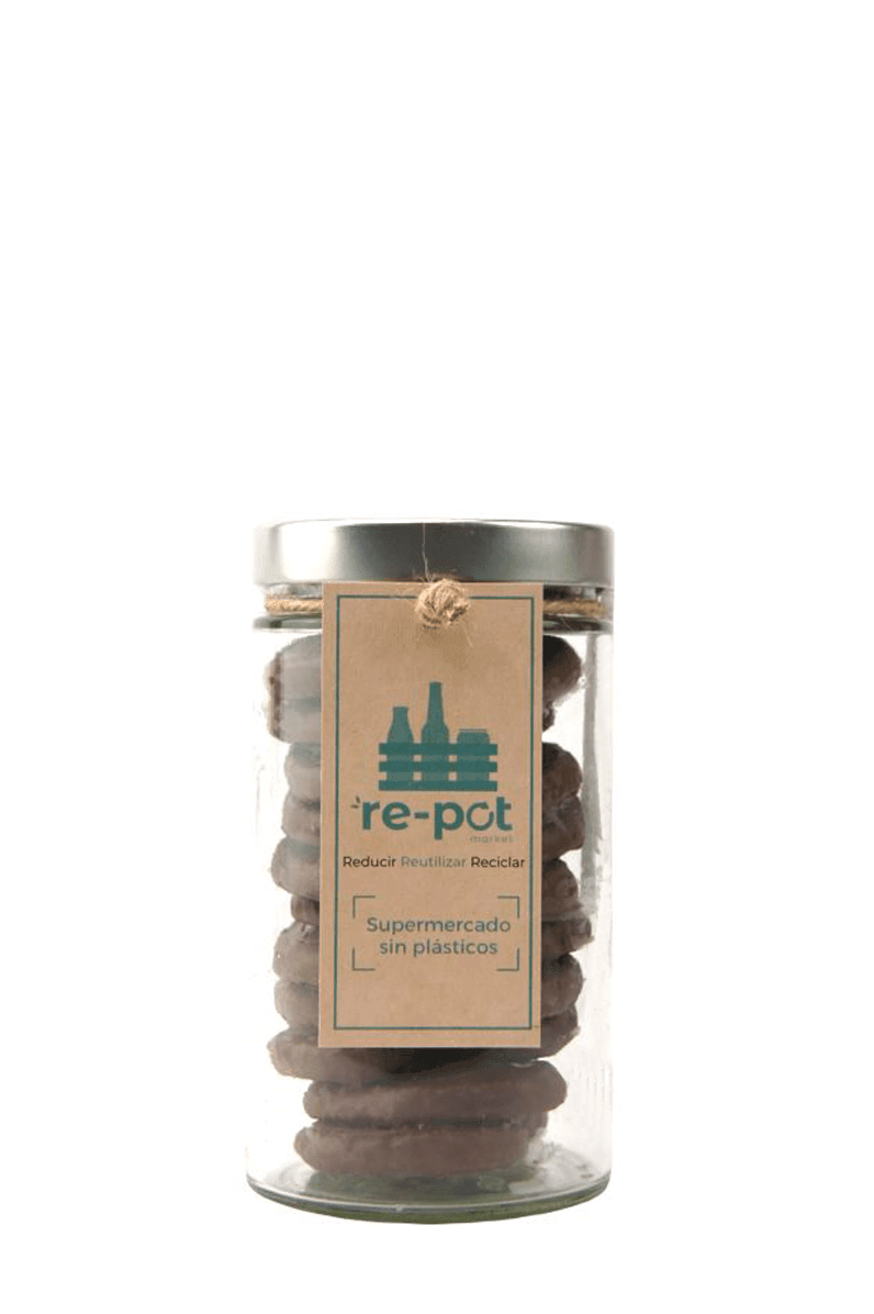 Productos Palmeritas de Chocolate en vidrio retornable 0,2 kg