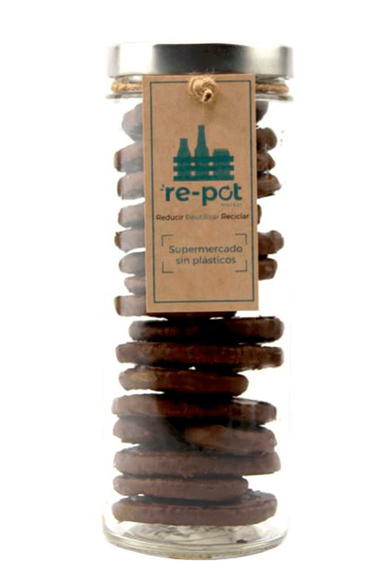 Palmeritas de Chocolate en vidrio retornable 0,3 kg