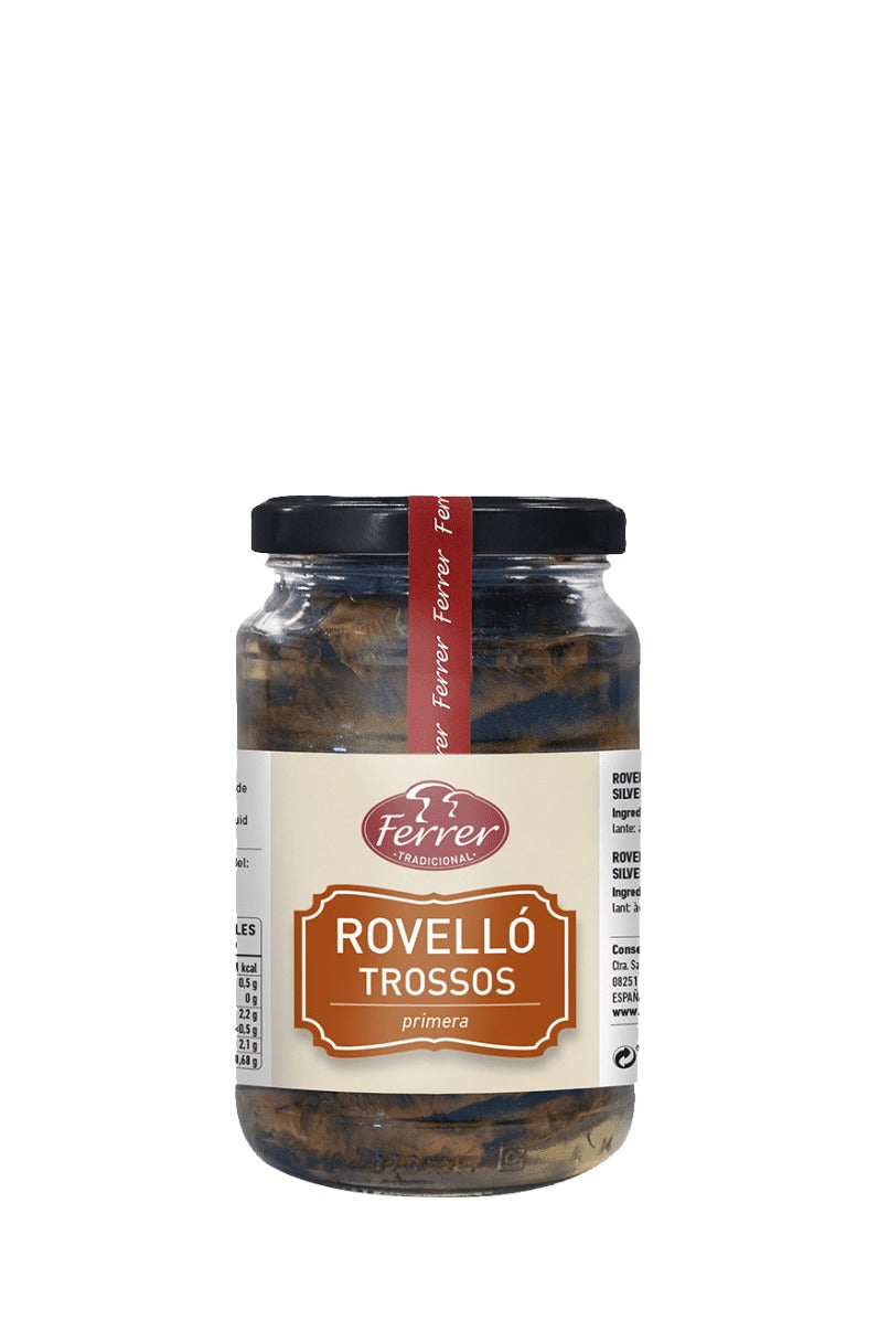 Rovellón en trozos en Vidrio Retornable 180 g - Ferrer