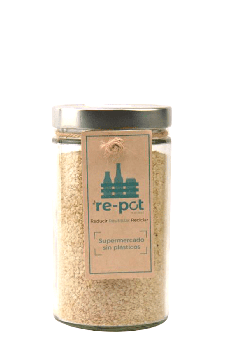 Sésamo Blanco en vidrio retornable 0,35 kg - Re-pot market