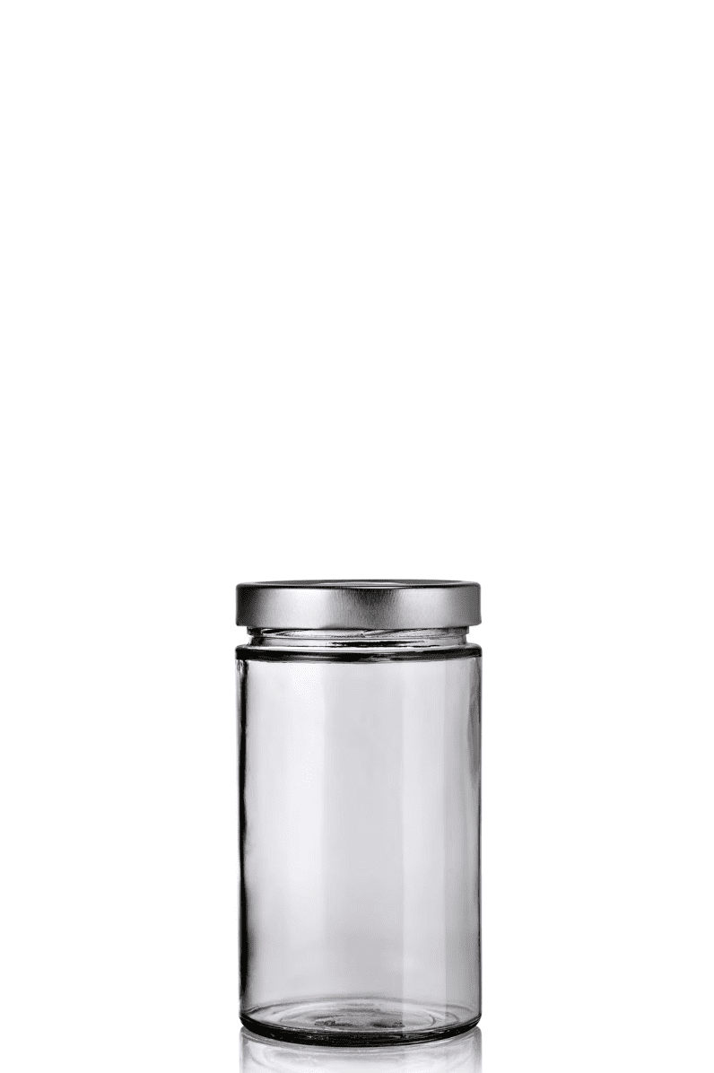 Design glass container 720 ml
